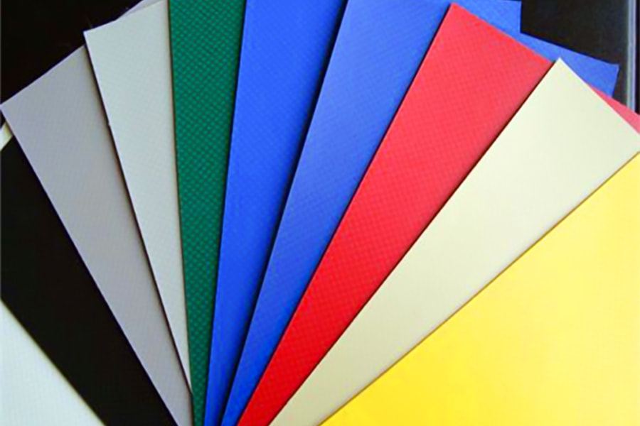 UV odolná nepromokavá PVC plachta odolná proti roztržení